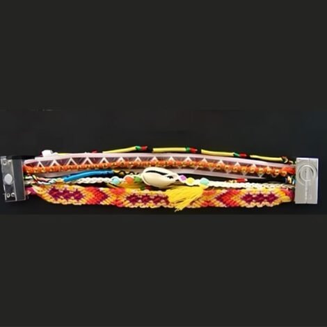 Brazilian Hipanema Layered Festival Magnetic Bracelet - Image 4