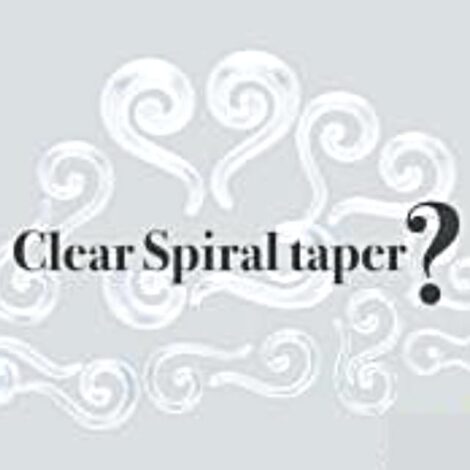 Clear Acrylic Long Tail Spiral Taper Pairs - Image 2