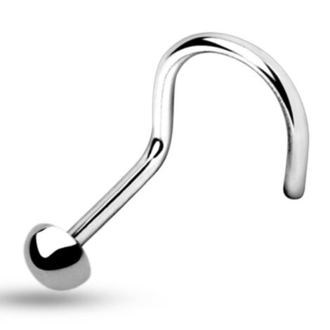 18G/ 20G Mixed Shape Tops 316L Surgical Steel Nose Screw - Image 3