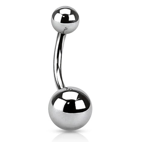 316L Surgical Steel Basic Navel/ VCH Ring Barbell