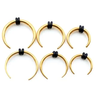 Ear Or Septum Pincher Buffalo Rings in Anodised Colours 16G-12G - Image 3