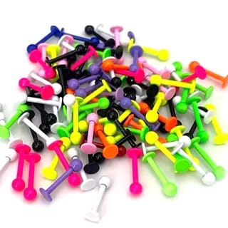 Candy Neon and Plain Coloured Labret Monroes with Ball