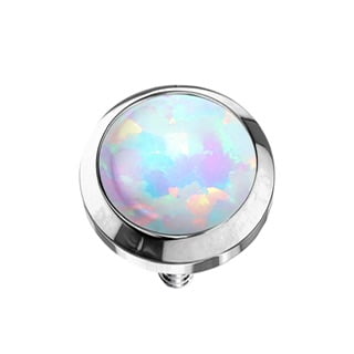 Opal Set Top Spare or Dermal 14GA Internally Threaded - Image 5