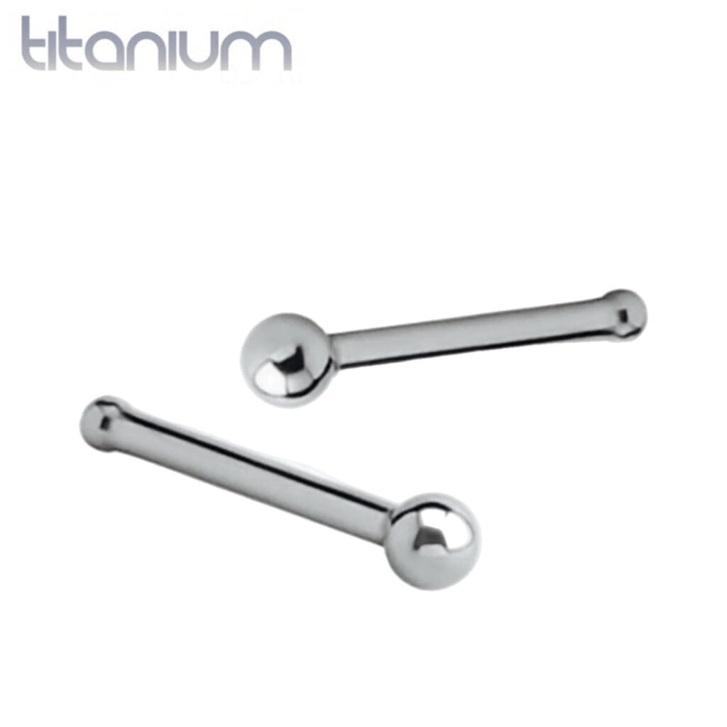 1.5mm Micro Ball Top Titanium Nose Bone Stud