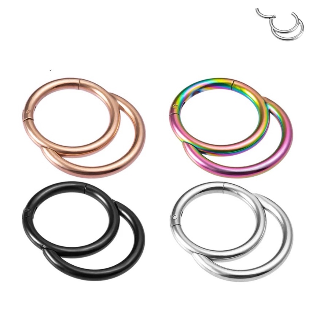 Hinged Segment Ring with Double Loop Design