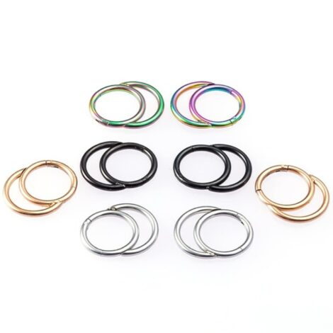 Hinged Segment Ring with Double Loop Design - Image 3