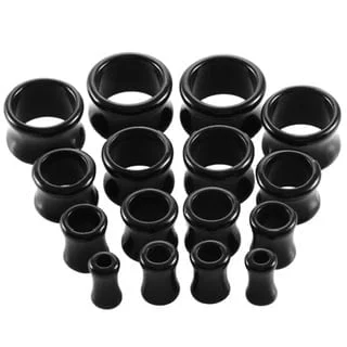 Acrylic Double Flared Saddle Fit Tunnel in Black, White, Clear - Image 2