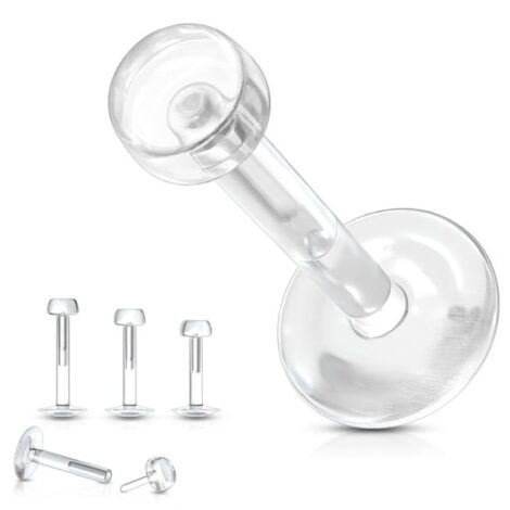 Bioflex Push Fit Disc Top Flexible Labret/ Monroe Cartilage Retainer - Image 2