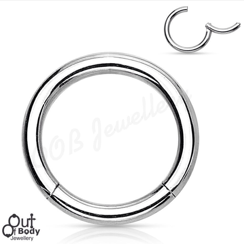High Quality Precision 316L Surgical Steel Hinged Segment Ring