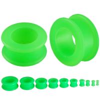 Silicon Double Flared Tunnel in Green