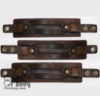 Brown Distressed Vintage Leather Wristband