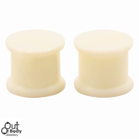 Silicon Double Flare Hider Plug In Cream