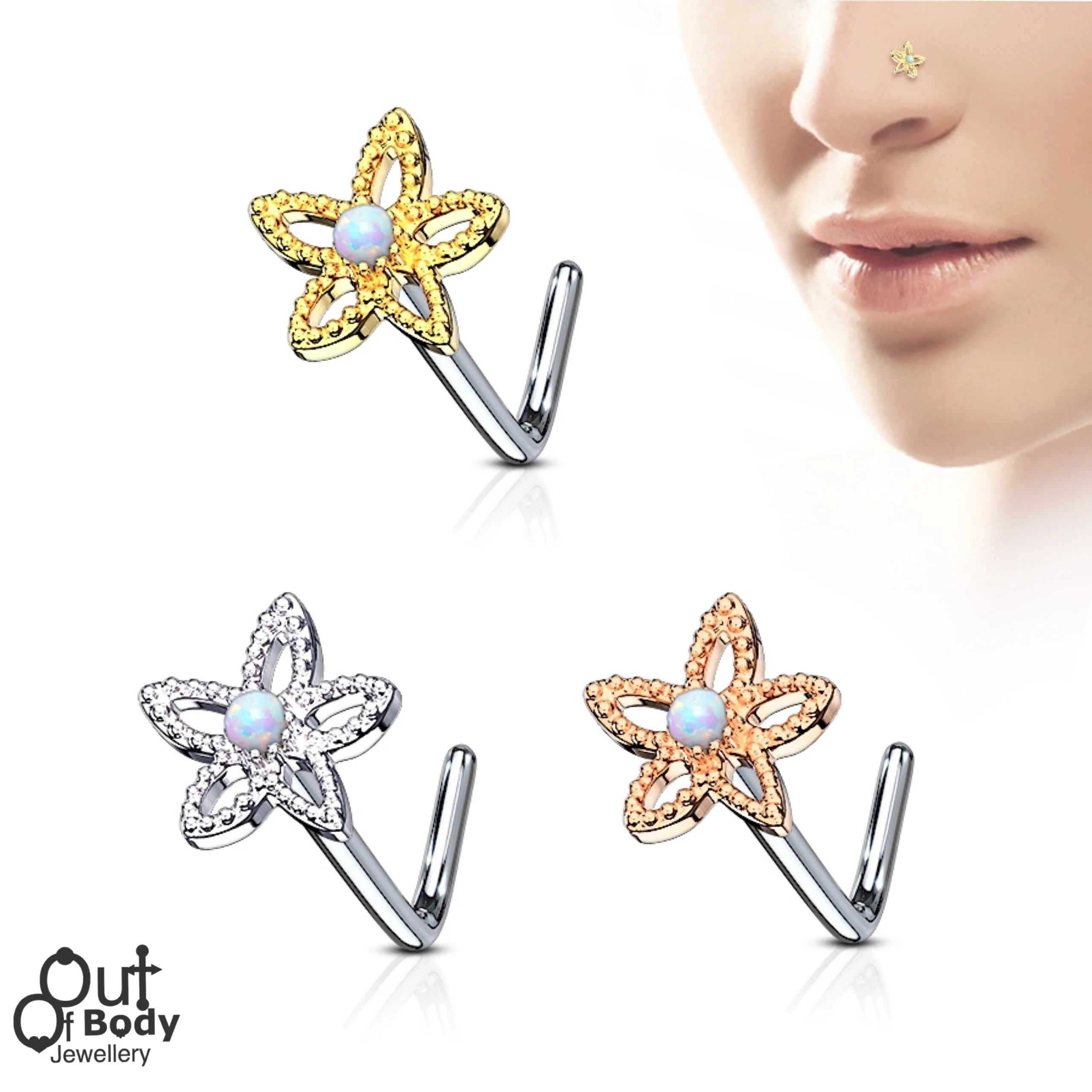 Cartilage/ Helix Barbell W/ Dangling CZ Set Love Heart Charm