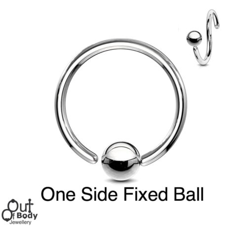 316L Steel CBR Easy Use With One Side Fixed Ball