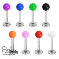 Labret W/ Acrylic Solid Colour UV Ball