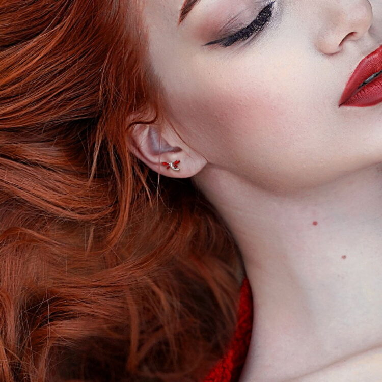 Labret flat back studs