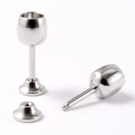 Wine Glass Labret Cartilage Helix Stud - Image 3