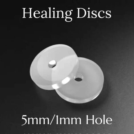 Silicone Healing Non Pull Discs 10PC Pack for Piercing Bumps - Image 12