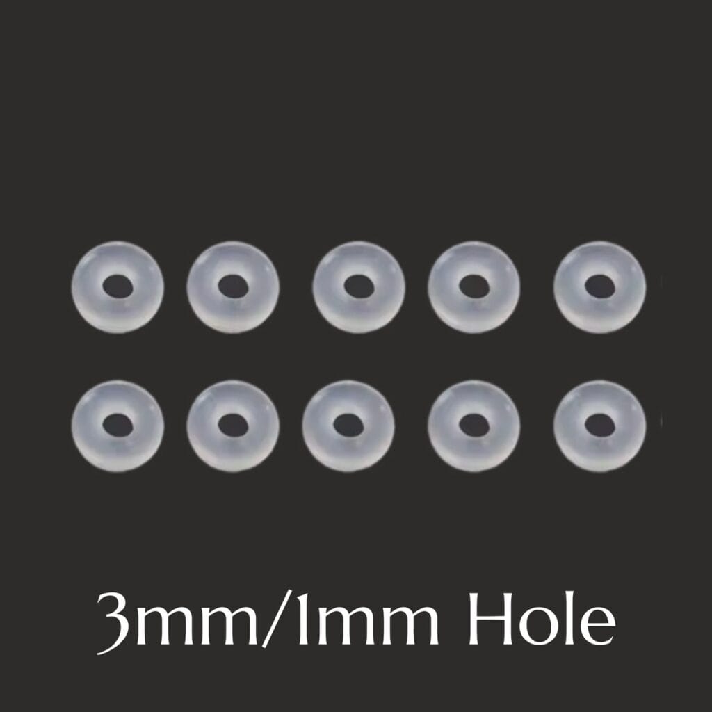 Silicone Healing Non Pull Discs 10PC Pack for Piercing Bumps