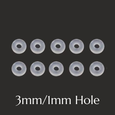 Silicone Healing Non Pull Discs 10PC Pack for Piercing Bumps - Image 13