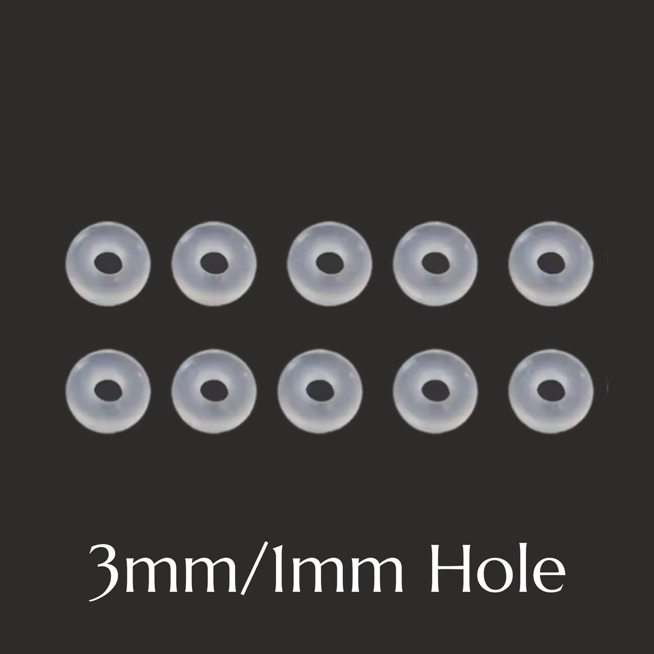 Silicone Healing Non Pull Discs 10PC Pack for Piercing Bumps - Image 13