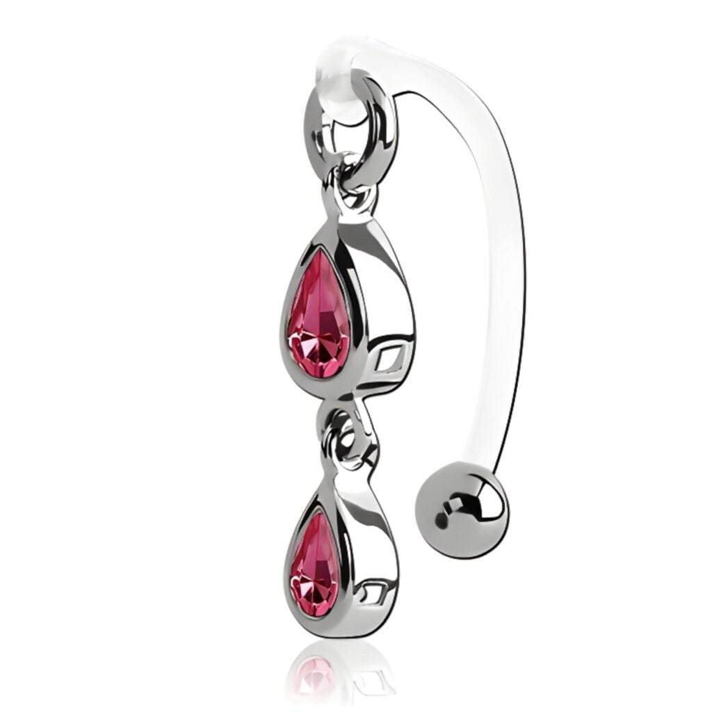 Bioflex Vertical Hood Intimate Bananas with Double Tear-Drop Charms