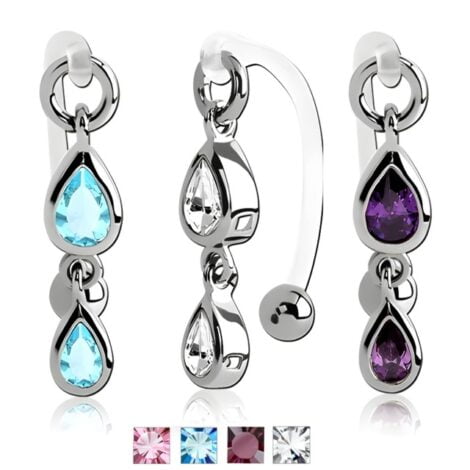 Bioflex Vertical Hood Intimate Bananas with Double Tear-Drop Charms