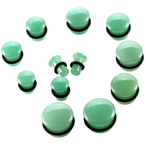 Organic Stone Single Flare Plug Pairs with O Rings - Image 4