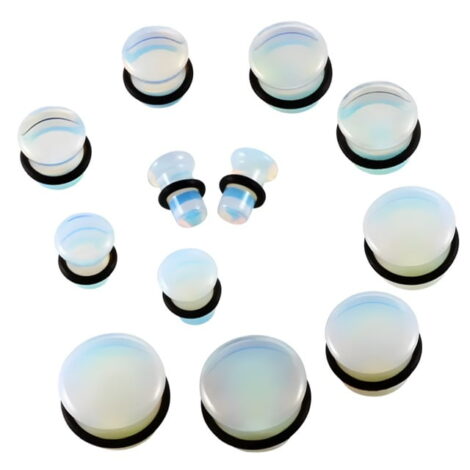 Organic Stone Single Flare Plug Pairs with O Rings - Image 5