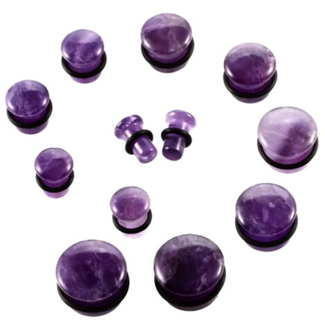 Organic Stone Single Flare Plug Pairs with O Rings - Image 7