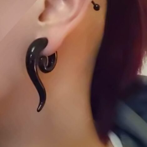 Acrylic Spiral Long Tail Hanger Taper Pairs - Image 9