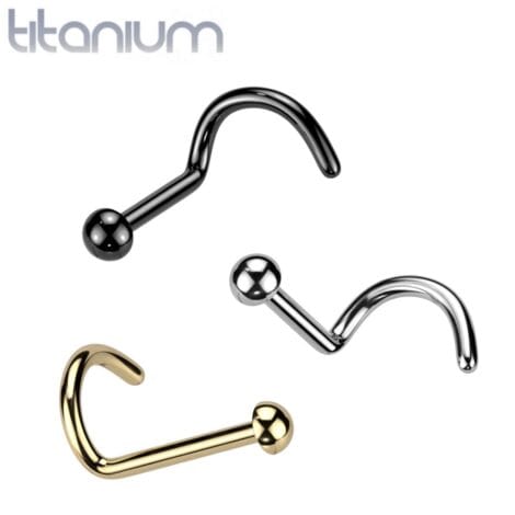 ASTM F-136 Titanium Dome Top Nose Screw