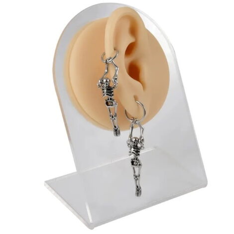 Just Hanging Around Halloween Skelley on Hinged Segment Ring - Image 3