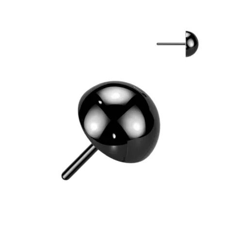 Implant Titanium Threadless Push In Pin Half Ball Dome Tops - Image 4