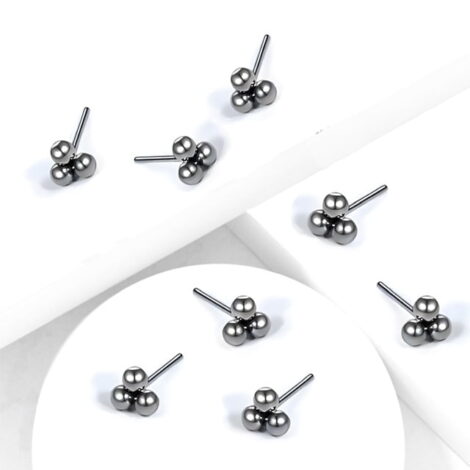 Implant Titanium Threadless Push in Pin Micro Trinity Ball Cluster Top - Image 2