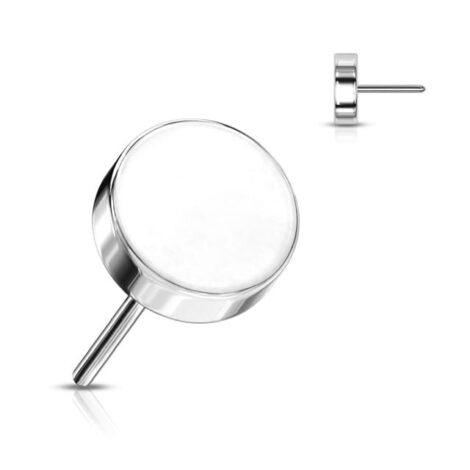 Implant Titanium Threadless Push In Pin Flat Round Tops - Image 10