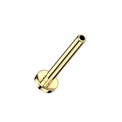 Implant Titanium Threadless Push In Labret Pins with 2.5mm Base - Image 4