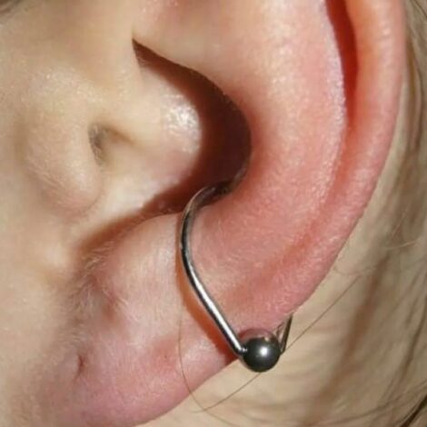 Tear Drop Captive Bead Rings in 316L Surgical Steel - Image 4