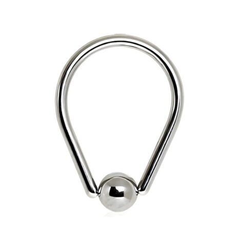 Tear Drop Captive Bead Rings in 316L Surgical Steel - Image 3