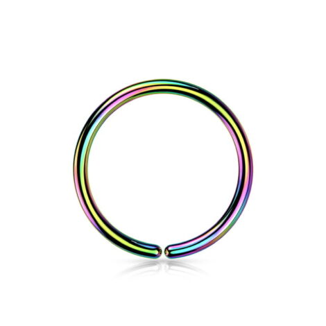 ASTM Implant Grade Titanium Seamless Hoop Ring PVD Plated - Image 3