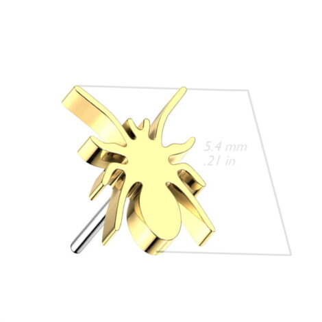 Implant Grade Titanium Threadless Push In Flat Spider Top - Image 2