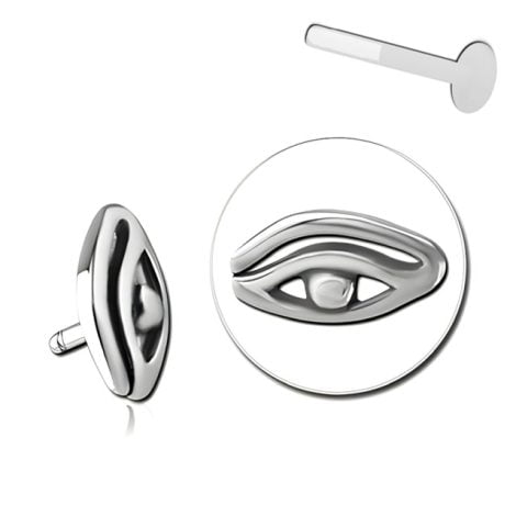 BioFlex Labret Attachment, Egyptian Eye Push Fit Top