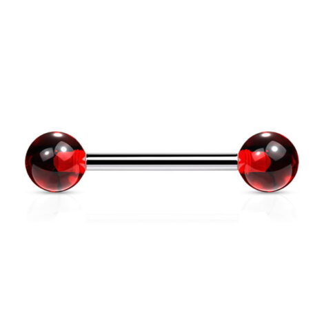 Ultra Violet Acrylic Balls for Black Light Club Goer Tongue Barbell - Image 4