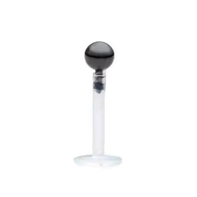 Bioplast Push Fit Steel Ball Top Labret Stud, Cartilage Tragus