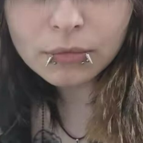 Horseshoe with Spike and Cone Ends Cartilage, Septum, Lip Ring - Image 10