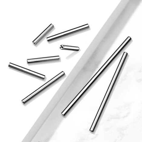 Implant Grade Titanium Threadless Push In Barbell Pins/ Bars - Image 2