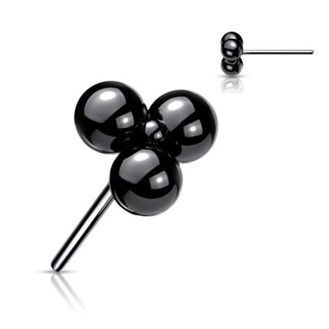 Implant Titanium Threadless Push in Pin Micro Trinity Ball Cluster Top - Image 6