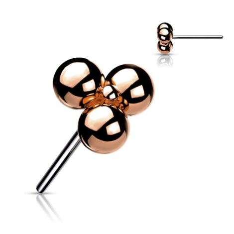 Implant Titanium Threadless Push in Pin Micro Trinity Ball Cluster Top - Image 5