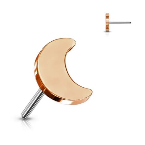 Implant Titanium Threadless Push in Pin Moon Top - Image 4