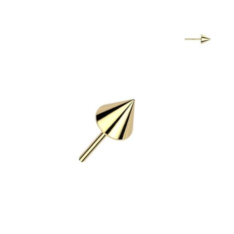 Implant Grade Titanium Threadless Push In Pin Cone/ Spike Top - Image 6